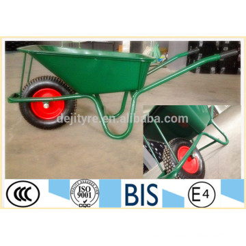 electric folding metal wheelbarrow